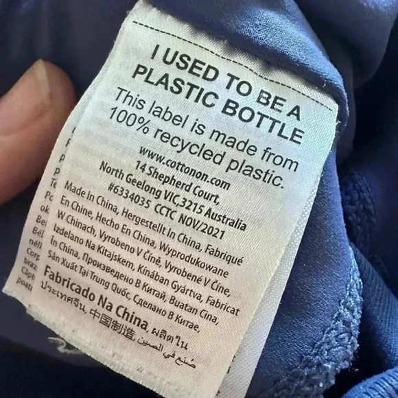 Boody Eco Wear Blue Flare Pants Sustainable & Stylish Size Medium 100% Recycled - Picture 5 of 11